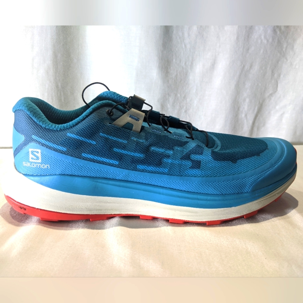 NEW Salomon Mens Ultra Guide Trail Running Shoe SHARP Lions Blue